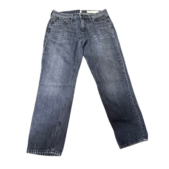 Rag & Bone Women's Dre Low-Rise Slim Boyfriend, Size 27, Onyx Wash - Picture 1 of 8